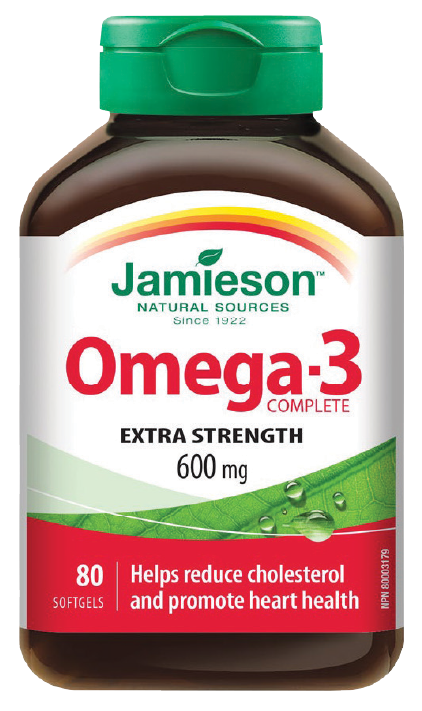 Jamieson Omega 3 Extra Strength 600 mg
